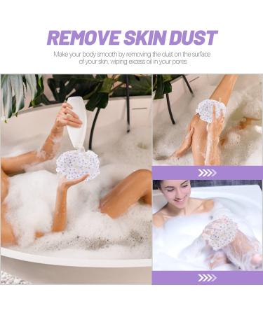 Buy Healvian 2pcs Exfoliating Bath Ball & Shower Sponge | Silicone Cleaning Tool for a Spa-like Experience - Buy Online on GoSupps.com