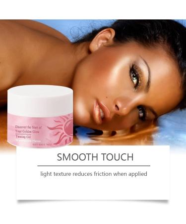 Gel Autobronzant Intense - Hydratant Activateur de Bronzage | Lotion Hydratante Nourrissante Bronzante 50G pour Piscine Plage Solarium Voyage t Ext rieur - Buy Online on GoSupps.com