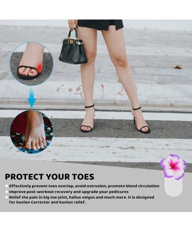 Minkissy Silicone Toe Separators 32 Pcs - Nail Polish Toe Stretcher & Spacers for Manicure Pedicure - Reusable Toe Spreaders for Nail Art DIY - Flower Design - Buy Online on GoSupps.com