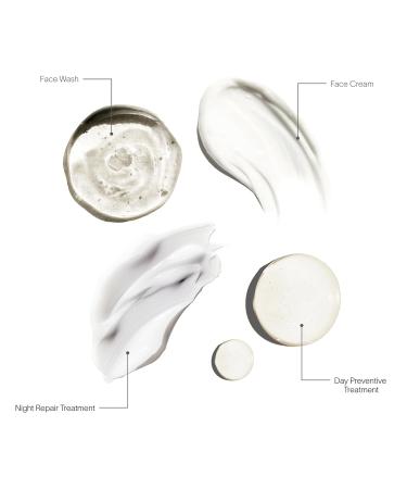 Doctor Rogers Travel Size Starter Set 4-Piece Skincare Routine with Face Wash Face Cream Day Preventive & Night Repair Treatments + Reusable Bag Award-Winning Dermatologist-Developed Skincare Kit 5 Count Multicolor - Buy Online on GoSupps.com