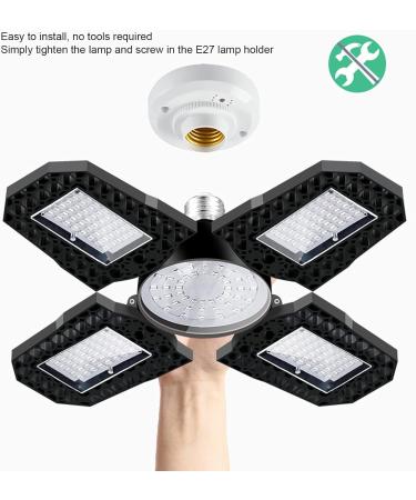 150W LED Grow Light for Indoor Plants | Foldable E27 Growth Lamp with Red & Blue Spectrum | Hydroponic & Greenhouse Use (85-265V - Buy Online on GoSupps.com