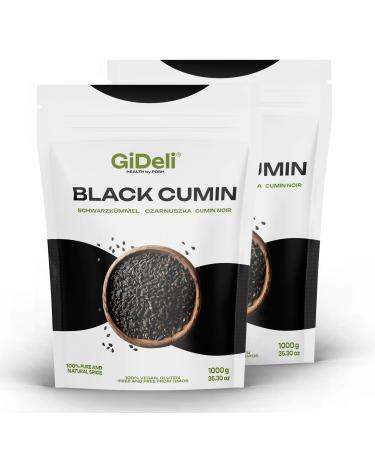 GiDeli GiDeli Whole Black Seed 2kg Real Black Seed Versatile in Your Kitchen