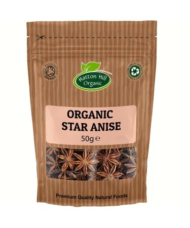 Organic Star Anise 50g by Hatton Hill Organic