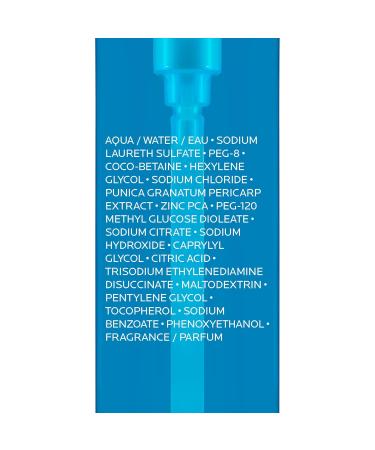La Roche-Posay Face Wash Gel Cleanser Effaclar Gentle Purifying Foaming Gel for Oily and Sensitive Acne-Prone Skin. Alcohol-free Soap-Free Paraben-free Non-Comedogenic 400mL - Buy Online on GoSupps.com