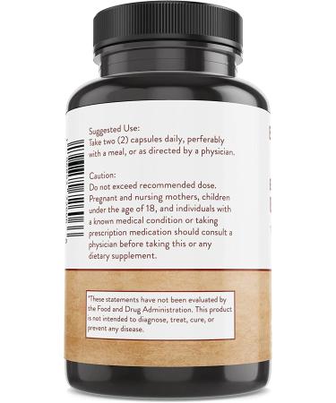 Earth's Codes Premium Berberine 1200mg Capsules | Enhanced with Organic Ceylon Cinnamon | Supports Glucose Metabolism & Immune System | Vegan Friendly - 120 Pills - Buy Online on GoSupps.com
