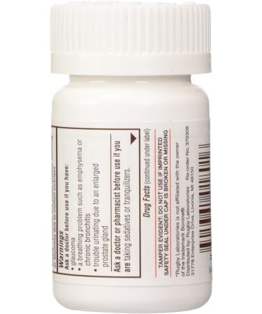 Meclizine Chewable Tablets 25mg Model 85207 - Pack of 3 Bottles (300 Tablets) - Buy Online on GoSupps.com