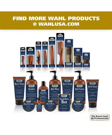 Wahl Clear Shave Gel 8.5 Oz - Clean, Close, Comfortable Shave, Easy Edging, Razor Cleaning, Softens Beard and Skin - Buy Online on GoSupps.com
