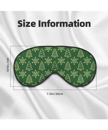 Buy Christmas Double-Sided Sleep Mask | Adjustable Soft Eye Covers for Perfect Shading & Reduced Eye Edema | International Shipping Available - Buy Online on GoSupps.com