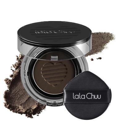 Perfect Hairline Powder the revolutionary solution for concealing hair loss instantly Root Touch Up for Women & Men. Stain Proof for 100 hours 0.32 Ounce (Dark Brown)