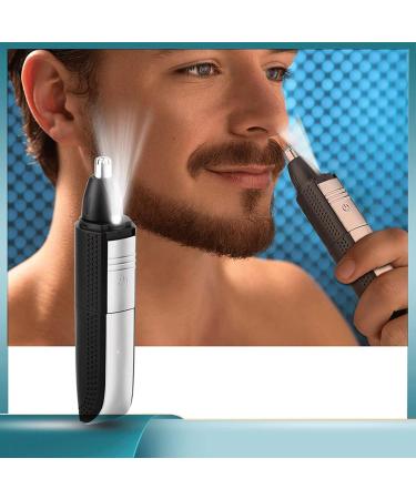 3-in-1 USB Electric Nose Hair Trimmer for Men | Painless Eyebrow & Beard Clipper | International Shipping Available - Buy Online on GoSupps.com