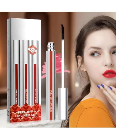  Esncddym Peel-off liquid lip tint | 3x moisturizing waterproof lip tint | Non-stick cut no pigment fading vibrant color all over - Buy Online on GoSupps.com