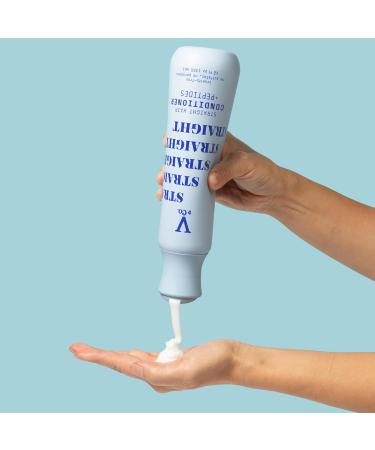 V&Co. Beauty Straight Hair Moisturizing Conditioner with Peptide Technology - 12 oz | Hydrating Formula for All Hair Types - Shop Internationally - Buy Online on GoSupps.com