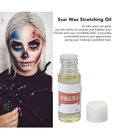 Skin Scorching Wax Extension Oil | Gentle Stretching Oil for Fake Wound Scars | Perfect for Halloween - Buy Online on GoSupps.com