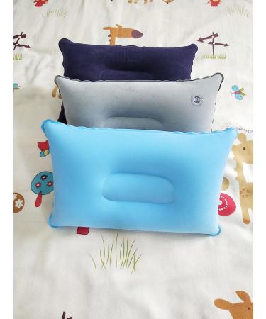 3 Pack Ultralight Inflatable Camping Travel Pillow - Compact & Comfortable Neck/Lumbar Support Pillow for Camp, Hike, Backpack - Buy Online on GoSupps.com