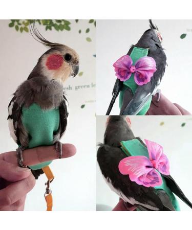 Bird Leash Fashion Soft Bird Diapers Flight Suite Pigeon Pants for Small Medium Birds Parakeets Parrot Cockatiel Bird Diapers for Parrots Bird Clothes Frifer - Buy Online on GoSupps.com