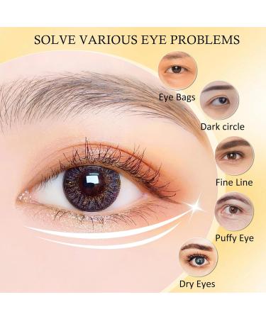 Under Eye Patches for Puffy Eyes & Dark Circles - 24 Pcs Collagen & Snail Mucin Eye Masks | Wrinkle Relief Skin Care - Buy Online on GoSupps.com