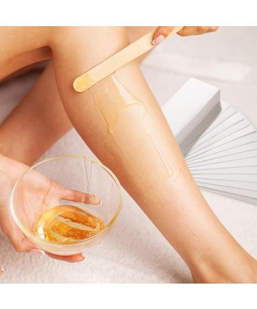 1000 Pcs Non Woven Wax Strips - Hair Removal Strips for Women and Men - Skin Body Facial Waxing - Bikini, Arms, Legs, Underarm, Eyebrow, Armpit (White) - Buy Online on GoSupps.com