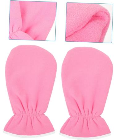 Healeved 1 Pair Exfoliating Hand Mask Gel Gloves Hand Gloves Womens Glove Hand Care Gloves Exfoliating Gloves Gloves Fingerless Gel Spa Gloves Care Bag Polyester Skin Care Pink 29x16cm - Buy Online on GoSupps.com