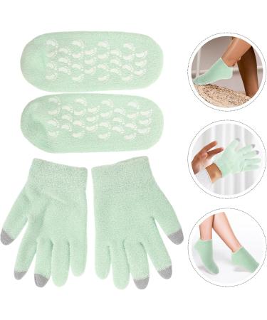 FOMIYES 1 Set Gel Gloves Foot Socks for Dry Cracked Feet Moisturizing Socks for Cracked Feet Women Socks for Women Moisturizing Foot Moisturizing Socks Hand Australia Yarn - Buy Online on GoSupps.com