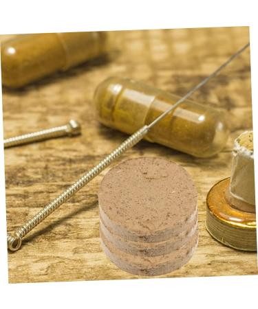 Lurrose 120 Pieces Moxa Cake Massage Tool - Handmade Moxa Stickers for Moxibustion | 6 Gel Pads (5x2x2cm) - Health Care Essential - Buy Online on GoSupps.com