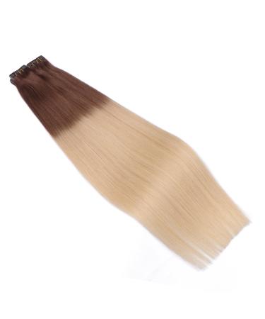 Tape In Hair Extensions #17/20 Ombre - 40cm - 30 Bricks - 100% Remy Real Hair with Adhesive Tape - Brothy Novon - Buy Online on GoSupps.com