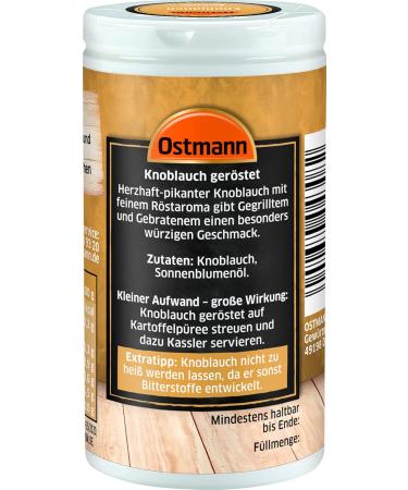 Ostmann Roasted Garlic Pack of 4 (4 x 40g) | Premium Quality International Shipping - Buy Online on GoSupps.com