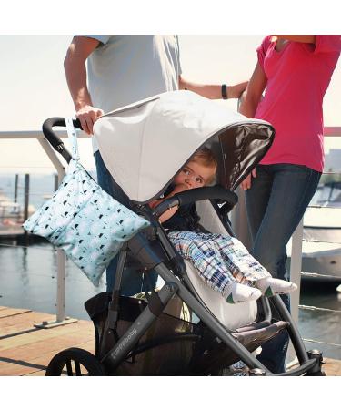 WATINC 5pcs Baby Cloth Nappy Wet Bags | Reusable Diaper Bags with Animal Cartoon Patterns | Waterproof Bags for Beach, Pool, Daycare & Gym | 3 Sizes Available - Buy Online on GoSupps.com