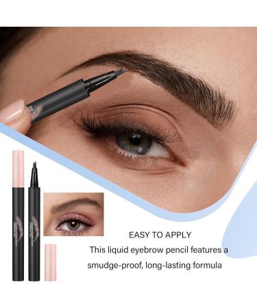 Crayon Sourcils Multi-Pointe Stylo Sourcils Liquide tanche | Crayon So rcils Multi-Pointe Liquide D finisseur de So rcils Haute Pigmentation Convient aux D butants Maquillage Quotidien p 1 unit (Lot de 1) - Buy Online on GoSupps.com