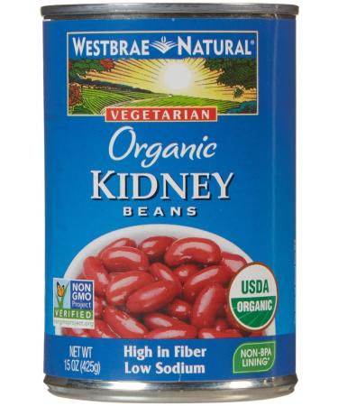 Westbrae Organic Kidney Beans-15 oz
