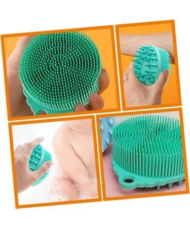 DOITOOL Sensory Tactile Round Silica Gel Child Bath Brush - Gentle and Effective - Buy Online on GoSupps.com