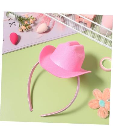 Healeved Cowboy Hat Headband Cowgirl Costume Accessories Western Party Hats Mini Cowboy Hats Cowgirl Headband Tea Party Hat Headband Cowgirl Headpiece Tiny Cowboy Hat Polyester - Buy Online on GoSupps.com