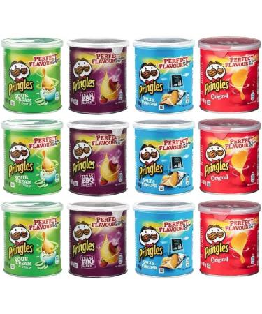 Pringles Advent Calendar 2023-12 Days Countdown Christmas Crisps Multipack Crisps Flavours Assorted Original Sour Salt & BBQ For Teens Kids Men Women - Contains 12 X 40G Pringle - Buy Online on GoSupps.com