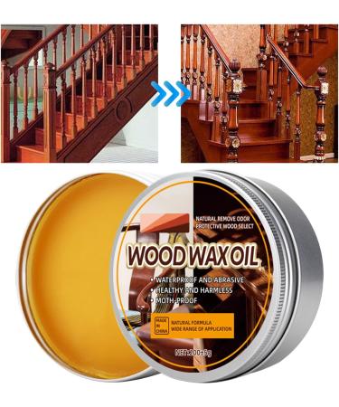 Beeswax Polish for Wood Small Wood Wax Finish | Natural Beeswax Furniture Polish Wood Seasoning Beewax for Wood Polish & Conditioner Multipurpose Waterproof - Buy Online on GoSupps.com