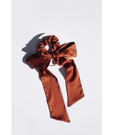 Kristin Ess Rust Scrunchie & Scarf Set - Chic Hair Accessories - Buy Online on GoSupps.com