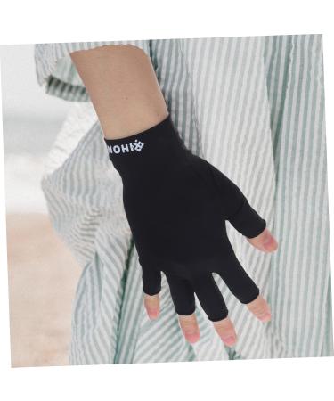 Healeved 5 Pairs Uv Gloves Summer Sunblock Gloves Uv Protection Gloves Women Sun Gloves Outdoor Hiking Gloves Nail Molding Gel Summer Beach Gloves Women's Nail Polish Fabric Fingerless - Buy Online on GoSupps.com