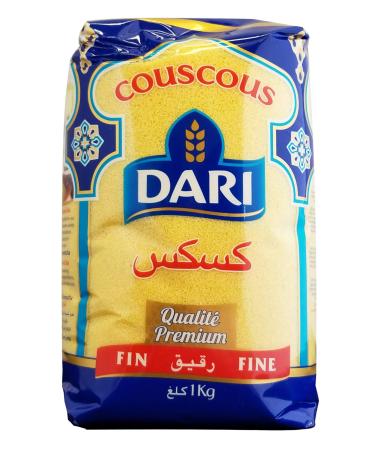 Dari Fine Moroccan Couscous 1kg, 2.2lb