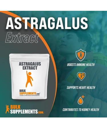 Astragalus Extract Powder - Kidney & Bone Marrow Support - 100g (3.5 oz) - BulkSupplements.com - Buy Online on GoSupps.com