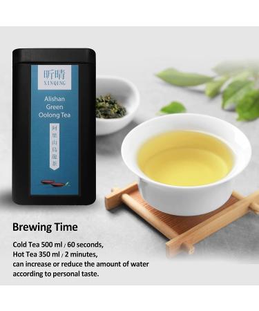 Xin Qing Alishan Oolong Tea 150g - High Mountain Loose Leaf Taiwan Oolong Tea - Buy Online on GoSupps.com