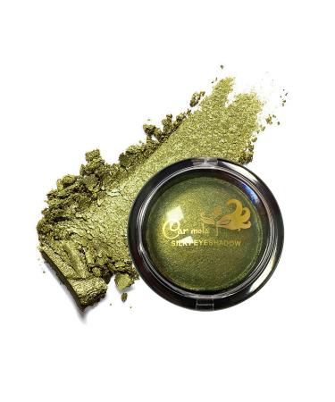 CarMela Baked Eyeshadow Palette - Highly-Pigmented Shimmer in Lime Green - Buy Online on GoSupps.com