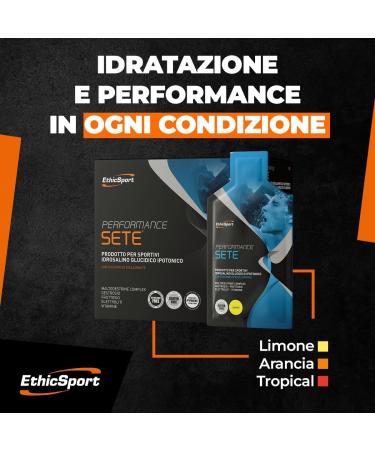Ethicsport Performance Sete 14 Sachets of 22 g Lemon - Buy Online on GoSupps.com