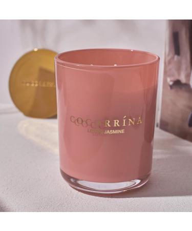 Cocorr na Lotus Jasmine Candle - 420g Natural Soy Candle 46-Hour Burn Time 2 Wicks Perfect Christmas Gift - Buy Online on GoSupps.com