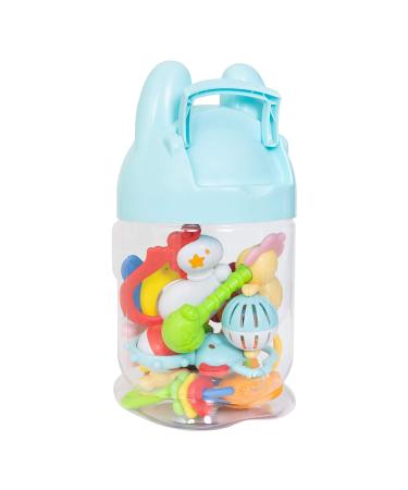 Baby Trend Smart Steps STEM Tiny Nibbles 10-Pack Teething Toys - Multi PT07D62A - Buy Online on GoSupps.com