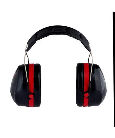 3M Disposable Ear Protection - 1100 Series 200 Pairs Size-Adjustable Double Shell Technology - Optimical III Capsule Black-Red Bundle | International Shipping - Buy Online on GoSupps.com
