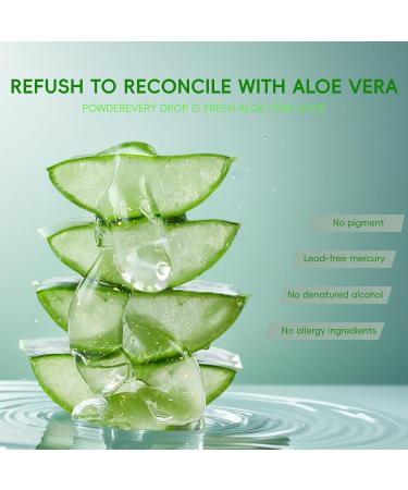 Fuveuua Organic Pure Aloe Vera Gel - Soothing Cooling Gel for Sunburn Relief & sun burnt after-sun gel for skin Face hair | pure 99% Plant-Derived | 7.05oz Gentle for All Skin Types - Buy Online on GoSupps.com