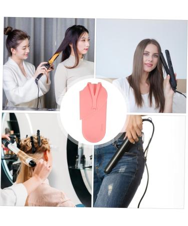 VINTORKY Curling Iron Storage Bag Hair Straightener Bag Hair Curler Pouch Storage Organizer Hair Curler Bag Hotel Storage Bag Hair Iron Silicone Bag Travel Storage Bag Hair Iron Pouch 29.50X13.50X2.00CM Pink - Buy Online on GoSupps.com