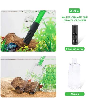 Boxtech Aquarium Vacuum Siphon Pump - Fish Tank Sand Cleaner & Water Changer - Buy Online on GoSupps.com