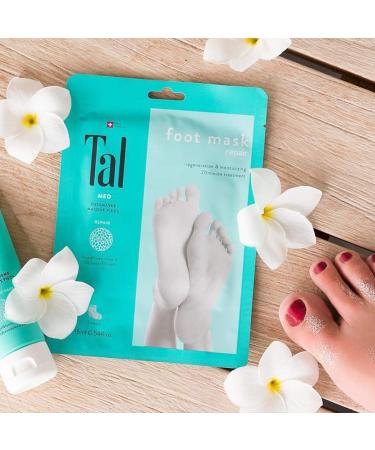 Buy Tal Med Foot Mask 6-Pack - Rapid Repair for Dry Feet Anti-Inflammatory & Deep Moisturizing Sock Mask - Worldwide Shipping - Buy Online on GoSupps.com