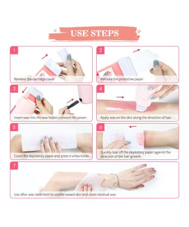 Beth Lee Roll On Waxing Kit - Hair Removal Roll On Wax Warmer for Legs, Arms, and Underarm - Buy Online on GoSupps.com