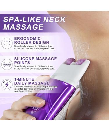 Vawcrn AH-8 Firming Neck Cream Lifting Neck Firming Cream with Roller Reduces Wrinkles Fine Lines And Double Chin Moisturizes & Tightens Skin Improves Elasticity Anti-Aging - Buy Online on GoSupps.com