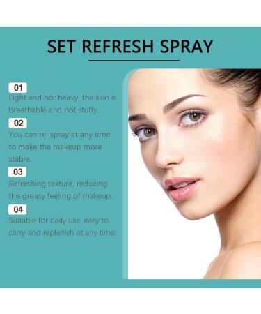 Makeup Setting Spray Hydrating Fine Setting Mist for Makeup and Face Long-Lasting Face Spray (A01) - Buy Online on GoSupps.com